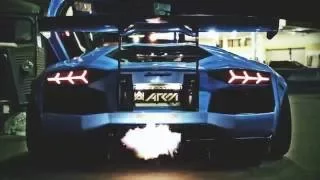 Lamborghini Aventador LP720 4 Ft Liberty Walk Armytrix Airrex Forgiato 1Throwing Flames!