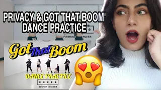 (ROTY) SECRET NUMBER Dance Practice "PRIVACY" & "GOT THAT BOOM"  Reaction