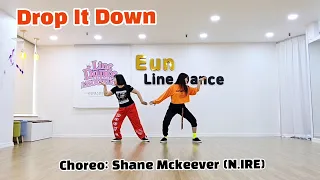 Drop It Down (드랍잇다운) Intermediate Line Dance / Choreo: Shane Mckeever (N.IRE) #퀸코리아 수원영통지부