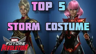 Marvel Future Revolution: Top 5 Storm Costume [Design Only]