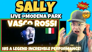 VASCO ROSSI-SALLY [LIVE MODENA PARK] 🇮🇹 (REACTION)