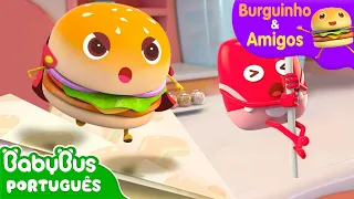 Salvando a Balinha | Aventuras Alimentares | Burguinho e Amigos | Desenho Infantil | BabyBus