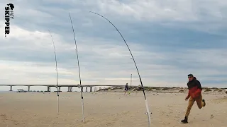 NEW FISHING RIG CATCHES EVERYTHING! (How to tie an effective beach fishing rig)