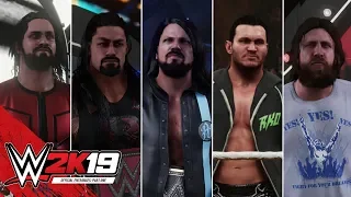 WWE 2K19 Entrances: AJ Styles, Strowman, Reigns, Bryan, Seth Rollins, Nakamura, Orton & Ambrose