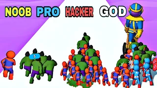 NOOB vs PRO vs HACKER vs GOD in Heroes Assemble