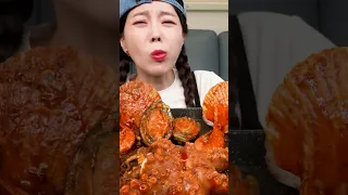 Mukbang ASMR Seafood Boil🦞 Lobster & Octopus Giant Beef Ribs American Cuisine Recipe 7 cut