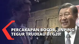 Percakapan soal Kerja Sama Kanada-Tiongkok Bocor, Xi Jinping Tegur Justin Trudeau di KTT G20!