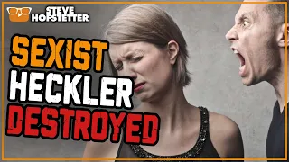 Sexist heckler owned by comedian - Steve Hofstetter