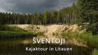 Šventoji. Kajaktour mit dem Faltboot in Litauen. Kayaking. Lithuania.