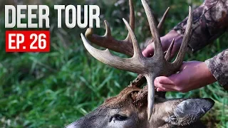 Hunting REMOTE Public Areas, Big Wisconsin Buck! - DEER TOUR E26