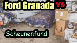 Ford Granada V6  2,9i Scheunenfund Motor starten und Vorstellung