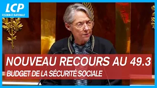 Elisabeth Borne utilise une nouvelle fois l'article 49.3 de la Constitution  - 25/11/2022 - LCP