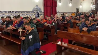 Os Romeiros da Ribeira Quente / Furnas chegam à São Vicente Ferreira, São Miguel Açores - 20.02.2024