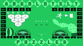 Green: A Puzzle Game By Bart Bonte Level 1-50 Walkthrough - AbsolutelyPuzzled