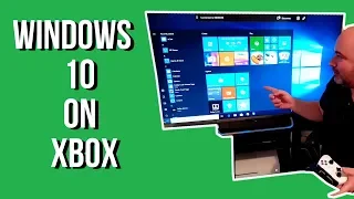 WINDOWS 10 ON XBOX ONE || How to stream PC to Xbox under 5 minutes