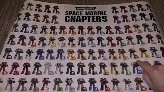 Primaris Space Marine Chapters Poster - Review (WH40K)