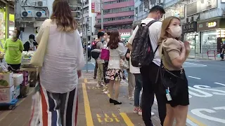 Wanchai - Causeway Bay // 灣仔 - 銅鑼灣 // 4K non-stop // Hong Kong Walk