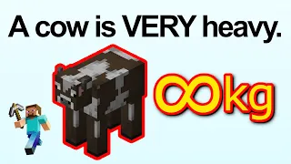 You're all wrong. The COW is the heaviest thing in Minecraft (and here's why).