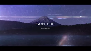 After Effects Template: Cinematic Trailer