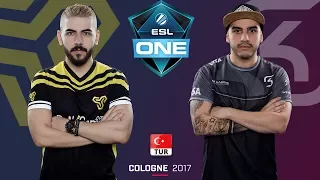 Space Soldiers vs SK | BO1-R1 | ESL One Köln - 1. Gün