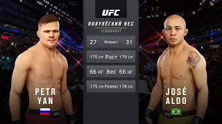 UFC 251 | Петр Ян Жозе Альдо | Petr Yan Jose Aldo