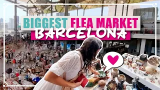 "ENCANTS" FLEA MARKET | Bargains at the Biggest Vintage Market in BARCELONA
