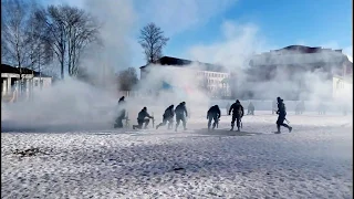 Показательные выступления воинов спецназа.Элитная 5 бригада .Беларусь