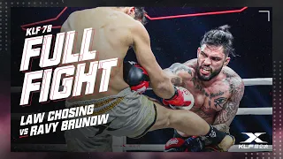 KLF 78: Law Chosing vs Ravy Brunow FULL FIGHT-2018