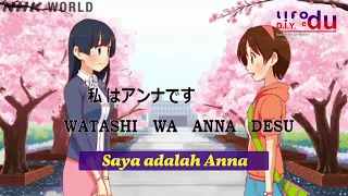 belajar bahasa  jepang   ep 01, watashi wa Anna desu