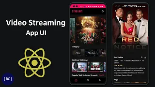 NetFlix Clone App UI in React Native