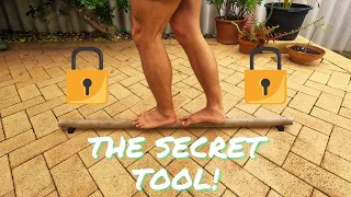 The Secret Tool for Building Foot Strength and World Class Balance (Balance Beam Tutorial)