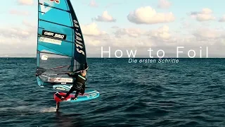 Foilen Lernen: Abheben und erste Flüge | Windfoil Tutorial