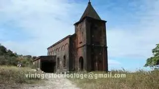 Old French Colonial Church in Indochina