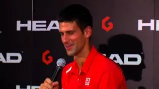 Novak Djokovic on Tennis Channel Court Report