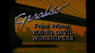 Geraldo - From Prison: Young Devil Worshipers (August 13th 1989)