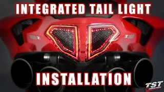 How to install Integrated Tail Light on Ducati 848 1098 1198 by TST Industries