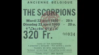 Scorpions - Live At Ancienne Belgique Brussels, BE April 22, 1980 Full Concert