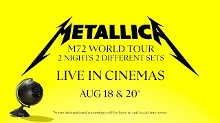 Metallica: M72 World Tour Live from Texas (Cinema Event Trailer)