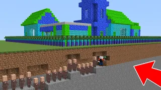 1000$ ZOMBİ KÖY SALDIRISI - Minecraft