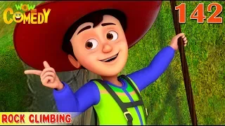 Rock Climbing - Chacha Bhatija - 3D Animated series for children