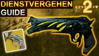 Destiny 2 Forsaken: Dienstvergehen Guide / Quest (Deutsch/German)