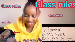 Class rules-short horror film//Reaction video #suzymurr