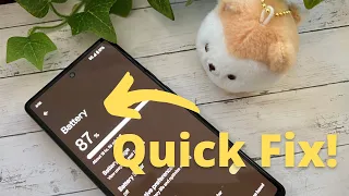 Google Pixel 6 Android 13 Battery Drain FIX!