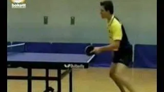 timo boll training service receive