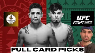 Full Card Betting Breakdowns for UFC Fight Night: Moreno vs. Royval 2