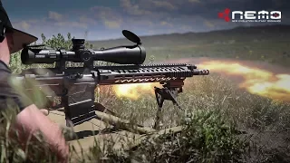 NEMO OMEN Recon .300 Win Mag Slow Motion Muzzle Blast.