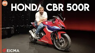 Honda CBR500R | Una sportiva anche per i più giovani a Eicma 2023