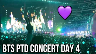 BTS PTD Concert Day 4 FULL [vlog/fancam] 211202 Jin’s Birthday Reaction