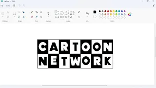 🔴How to draw a Cartoon Network logo using MS Paint | How to draw on your computer