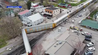Small Kentucky town reeling after train derailment